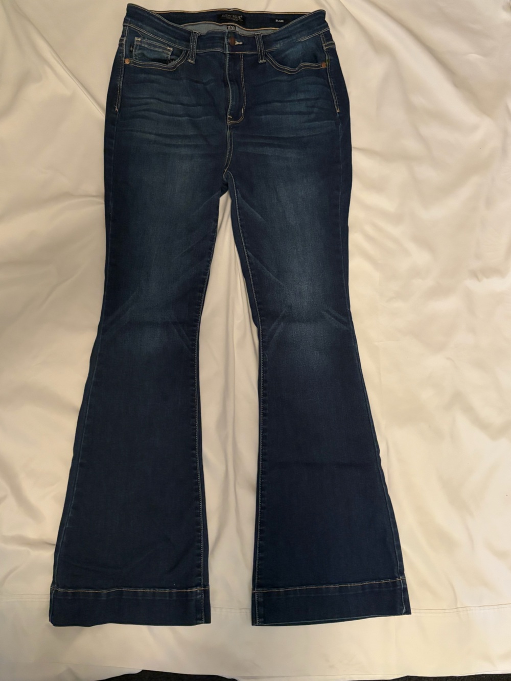 Judy Blue Dark Blue Flare Jeans